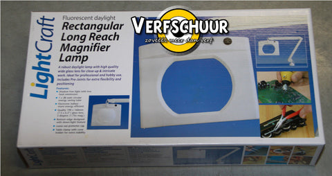 Rectangular Long Reach Magnifier Lamp SHLC8079
