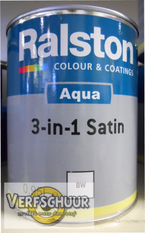 Ralston 3 in 1 Satin Aqua basis BW 1L