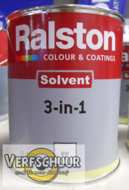 Ralston 3 in 1 Solvent Satin Basis BW 1L