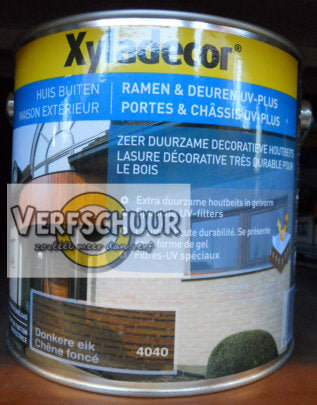 XYLADECOR RAMEN & DEUREN UV-PLUS 4040 DONK.EIK 2.5L