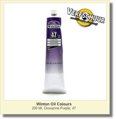 W&N. WINTON OIL COL. TUBE 200 ML. diox.purple 47 1437229
