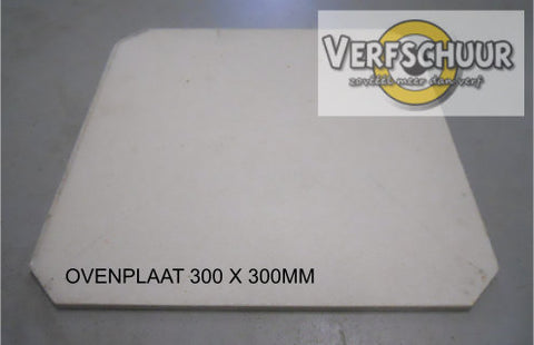 Ovenplaat 300x300x9mm sm-4908