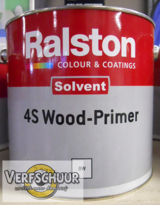 4S Wood-Primer Solvent basis BW 2,5L