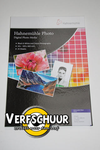 Hahnemühle Photo Glossy 290gr DIN A3+ 25v 10641972