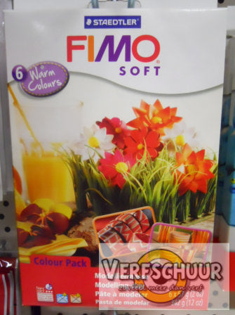 Fimo soft set Warm Colours (6x57g) 8023 03