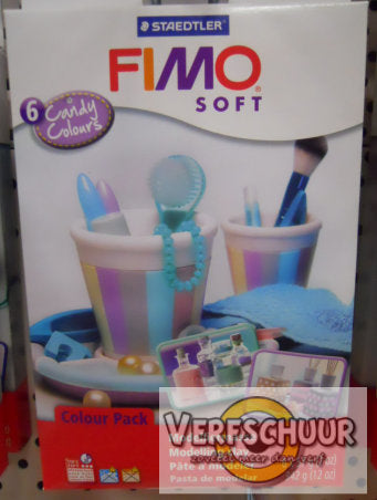 Fimo soft set Candy Colours (6x57g) 8023 05