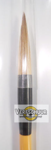 Yalan sumi-e en aquarel penseel ossehaar bamboe steel 141