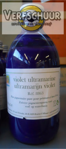 Pigment waterbasis Ultramarijnviolet 300ml 8863