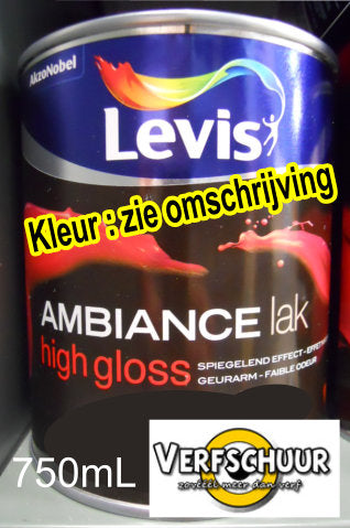 AMBIANCE LAK HIGH GLOSS - STILETTO BLACK - 7900 - 0.75l.