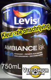 LEVIS AMBIANCE LAK SATIN - ZWART - 7900 - 0.75l.