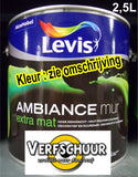 LEVIS AMBIANCE MUR EXTRA MAT - VERSAILLES GRIJS - 7311 - 2.5l.