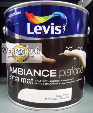 LEVIS AMBIANCE PLAFOND - LELIEWIT - 7120 - 2.5l.
