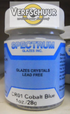 Spectrum kristallen los 28gr CR01 cobaltblauw