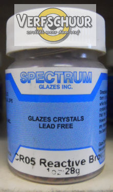 Spectrum kristallen los 28gr CR05 reactiefbruin