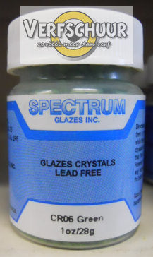Spectrum kristallen los 28gr CR06 groen
