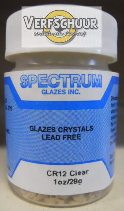Spectrum kristallen los 28gr CR12 transparant