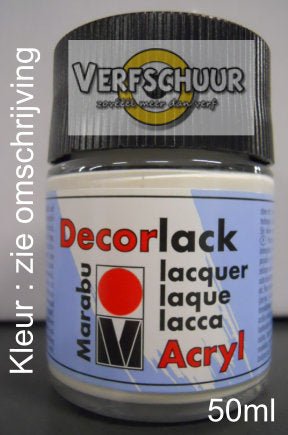 DECORLACK-ACRYL 50 ML ULTRAMARIJNBLAUW D 155