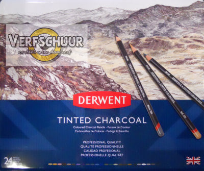 Derwent Tinted Charcoal 24 st. 2301691