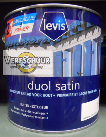 DUOL SATIN - WIT - 1 - 2.5l.