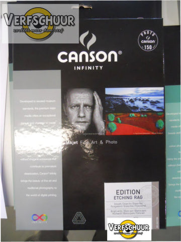 Canson Edition Etching Rag 310gr A4 25v  C206211006