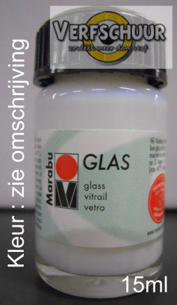 Marabu glas 073 zwart 15ml
