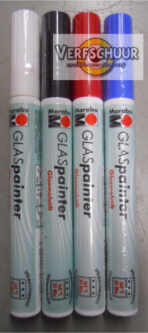 Marabu glas painter 1-2mm 141 hemelblauw