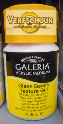 W&N. GALERIA ACRYLIC Glass Beads Text. GEL 250 ML.
