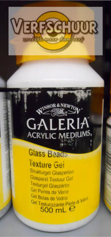 W&N. GALERIA ACRYLIC Glass Beads Text. GEL 500 ML.