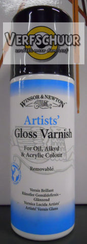 W&N. Glans Vernis 400ml Bescherming olie en acryl UV-bestendig 3041982