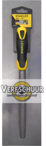 Halfronde rasp halfzoet 200mm met hecht - Stanley 0-22-471