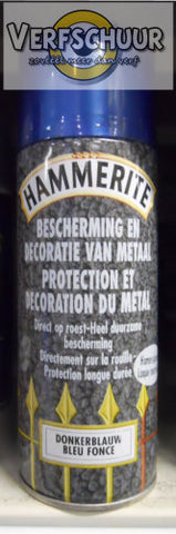 Hammerite Hamerslaglak spray donkerblauw 400ml EV