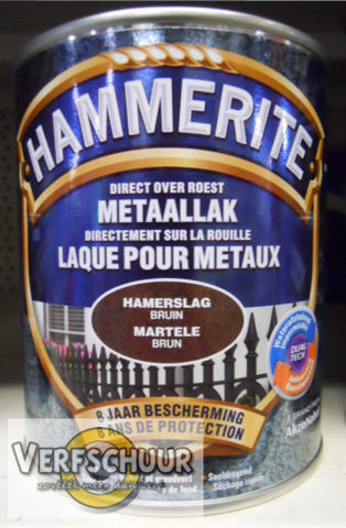Hammerite Hamerslaglak bruin 750ml