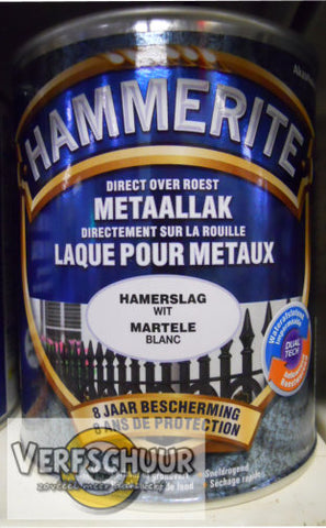 Hammerite Hamerslaglak wit 750ml