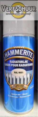 Hammerite Radiatorverfspray RAL9001 400ml