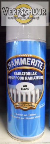 Hammerite Radiatorverfspray wit 400ml