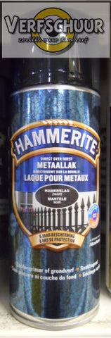 Hammerite Hamerslaglak spray zwart 400ml