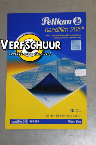 Pelikan karbonpapier A4 10blz blauw