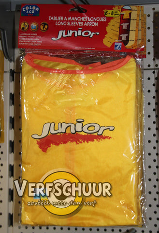 Junior short lange mouwen geel ( 6-8 jaar )