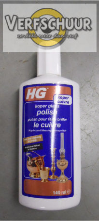 HG Koper 'glans' polish 140ml