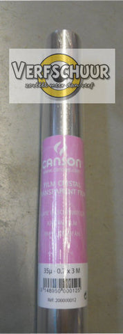 Canson film cristal 35mu 0.7x3m  C200000012