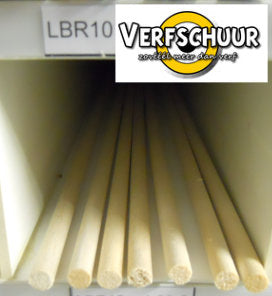 Balsa ligger rond 1000x10mm LBR10