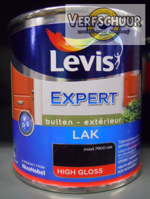LAK EXPERT HIGH GLOSS - ZWART - 7900 - 0.25l.