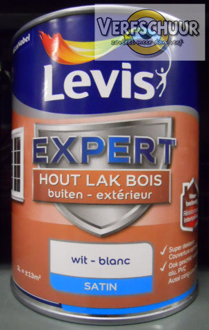 LAK EXPERT SATIN - WIT - 1 - 1l.