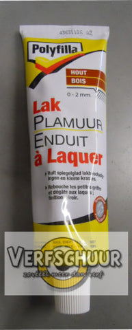 Lakplamuur wit 200gr