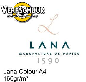 Lana colours A4 bleu foncé 160g/m² 15023140 ( 23140 )