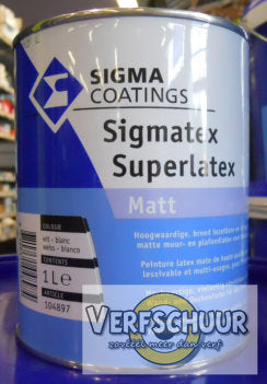 SIGMATEX SUPERLATEX MATT WIT 1 L