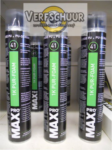 MAX PRO 41 1K Polymer PU Foam 750ml