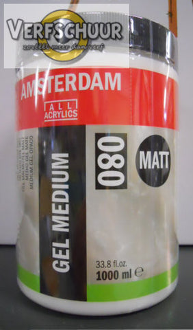 Amsterdam Gel medium mat 080 1000 ml