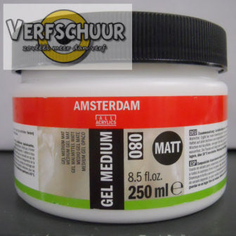 Amsterdam Gel Medium Mat 080 250ml 24173080
