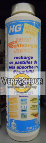 HG Navul vochtvanger korrels 450gr